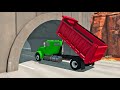 Trucks vs bridges  beamngdrive