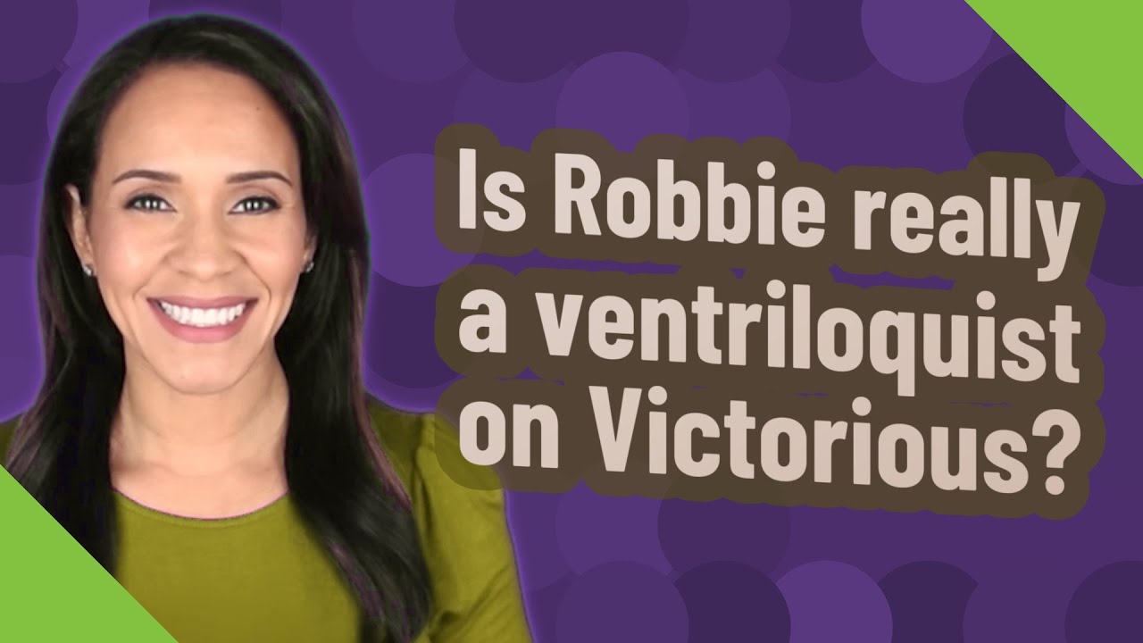 Is Robbie really a ventriloquist on Victorious? YouTube