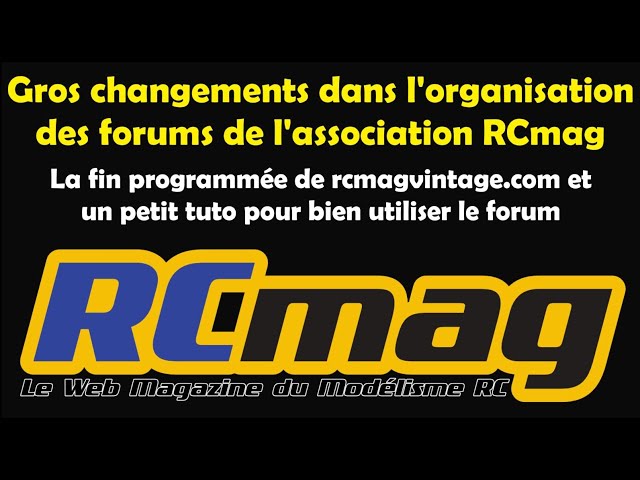 RCmag - Le Web Magazine du Modelisme RC