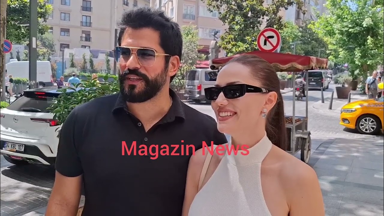 Burak Özçivit Bollywood yolcusu mu ! Eşi Fahriye Evcen'le görüntülenen Özçivit'e sevgi seli !