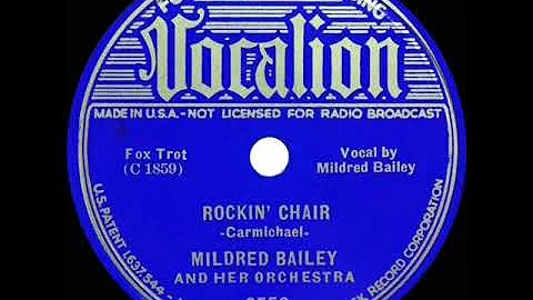1937 version: Mildred Bailey - Rockin Chair (Red Norvos Orch.)