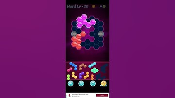 Block! Hexa Puzzle~HexaMage C block 10 to 11 levels~ level-20