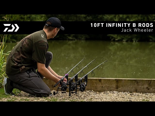 10ft INFINITY B Carp Fishing Rods, Jack Wheeler