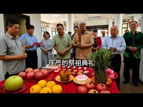 接待福建漳州开漳祖庙合族祠陈元光故居燕翼宫管委会访问团. Visit of delegation from the Management Committee of Fujian Changzhou.