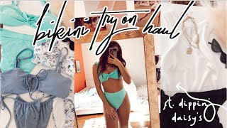 bikini + loungewear try on haul 2021 ft. dippin' daisy's