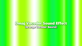 Dmaj Vocoder Sound Effect