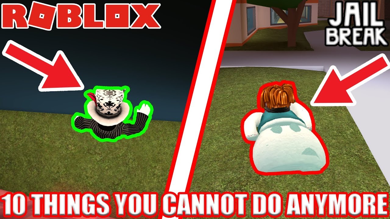 10 Things You Cannot Do Anymore In Roblox Jailbreak - asimo face reveal roblox