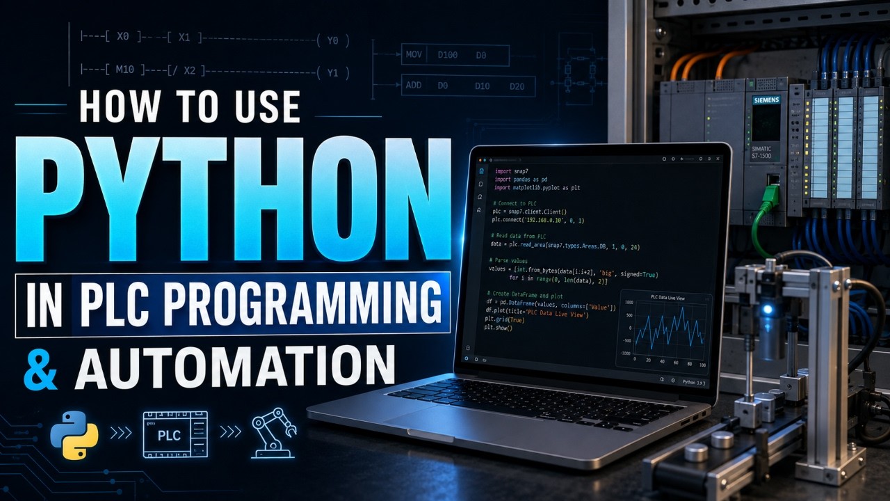 How to use Python in PLC programming and automation