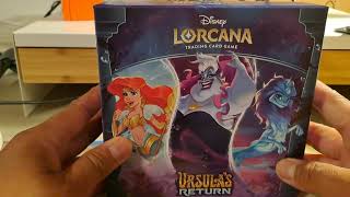 Disney Lorcana: Ursula's Return Illumineers Trove Opening ! Legendary ! Enjoy !!