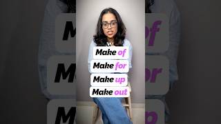 Phrasal Verbs with MAKE You Must Know to Speak Fluent English | English Practice With Ananya