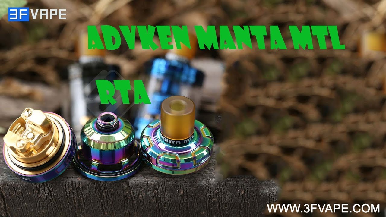 Manta Rta Mod Advken Manta MTL RTA - YouTube