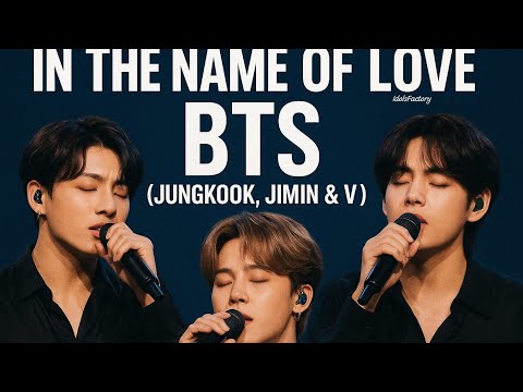 What if BTS sing the emotional anthem "In the Name of Love" by Bebe Rexha & Martin Garrix? 💜✨