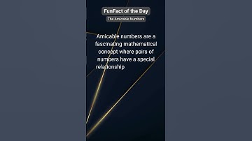 Math Magic: Exploring the World of Amicable Numbers