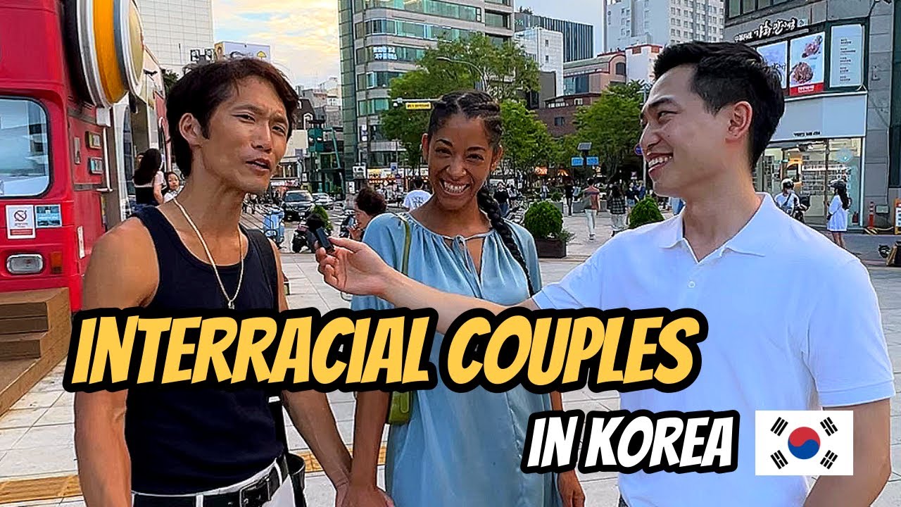 Being An Interracial Couple in South Korea - YouTube
