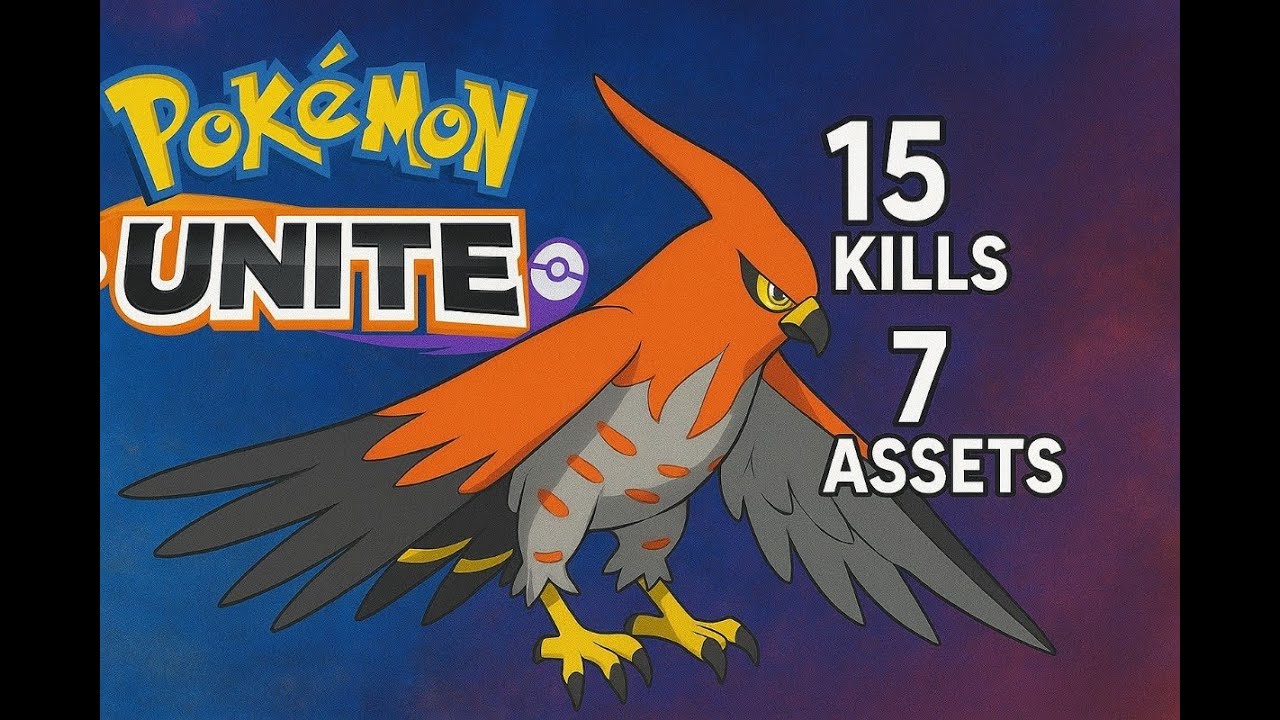 🔥 Talonflame Overheats the Match — 15 Kills & 7 Assists! | Rank Match | Pokémon Unite