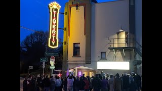 Neon Liberty Theatre Sign Lights Up North Bend