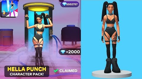 HIGH HEELS NEW UPDATE HELLA PUNCH UNLOCKED GAMEPLAY WALKTHROUGH PART 20 LEVELS #371 - 375