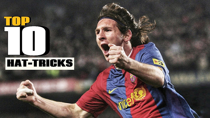 Lionel Messi - Top 10 Hat tricks.