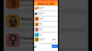 Free fire voice changer app proop ke sath kisi bhi mobile 📲 me kam karega voice APP VOICE FX screenshot 5