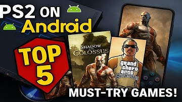 🎮 Top 5 PS2 Games for Android Emulation | PlayStation 2 Classics on the Go! 📱