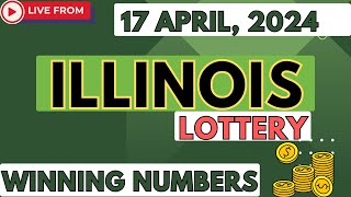 Illinois Midday Lottery Results For - 17 April, 2024 - Pick 3 - Pick 4 - Powerball - Mega Millions