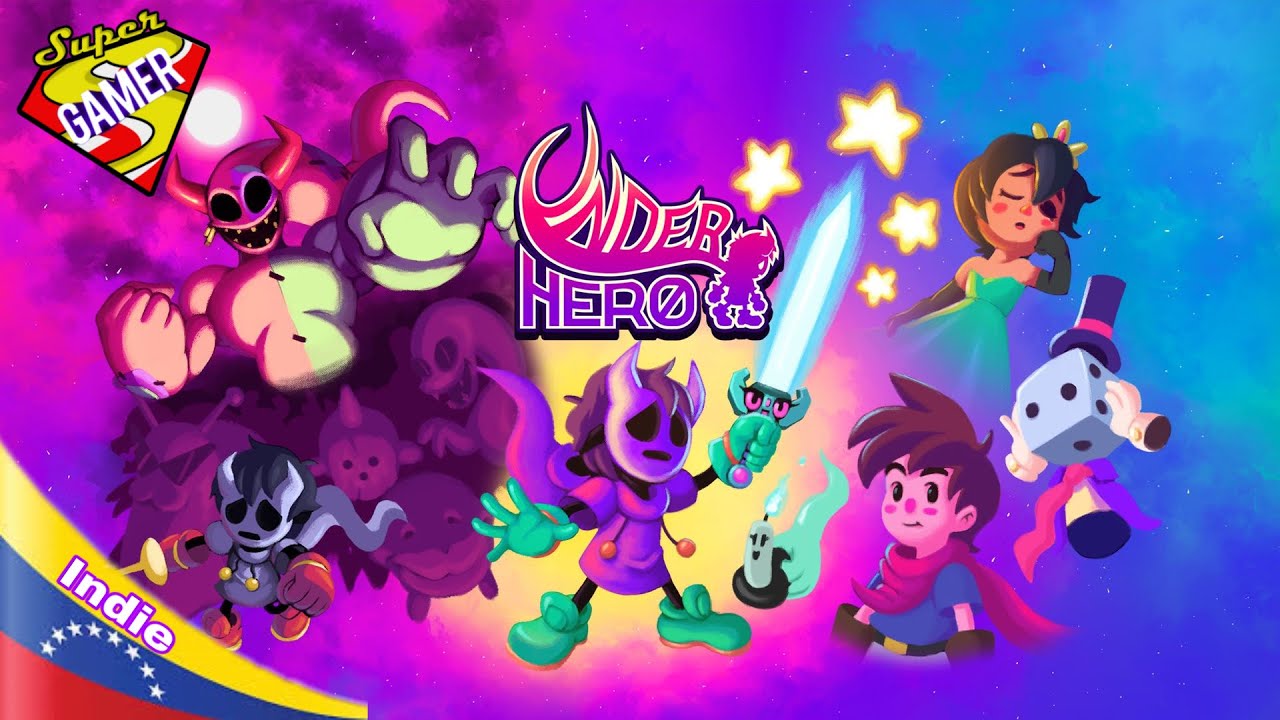 Underhero (videojuego indie de un estudio🇻🇪venezolano Paper Castle)