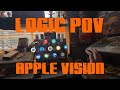 POV: Logic Listens to New Single ‘Fear’ on AppleVision Goggles