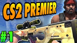 CS2 Premier SOLO They SMOKE EVERYTHING! Dust 2