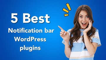 5 Best Notification bar WordPress plugins | eCommerce Website WordPress plugins