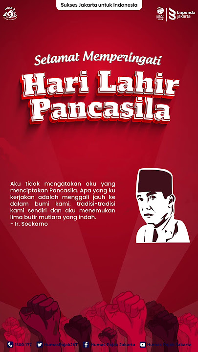 Selamat Memperingati Hari Lahir Pancasila