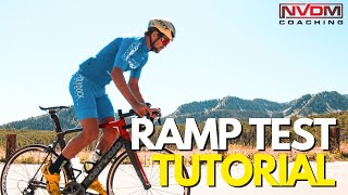Zwift Ramp Test And Aerobic Bike Test NVDM Tutorial || NVDM Coaching