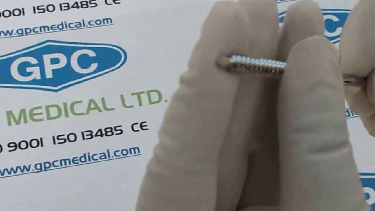 Malleolar Screws | 4.5mm Malleolar Screws Manufacturer | Supplier India