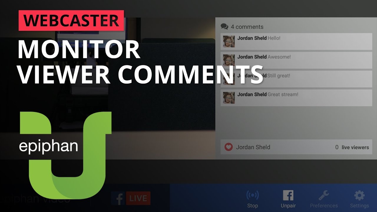 Monitor Viewer Comments Webcaster Youtube Monitor Viewer Comments Webcaster Youtube