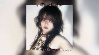 「 ✦  Gloria Gaynor - I Will Survive - sped up ✦ 」