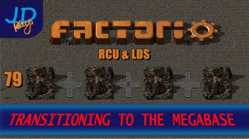 Factorio 0.16 Transitioning to the MEGABASE EP79 RCU & LDS