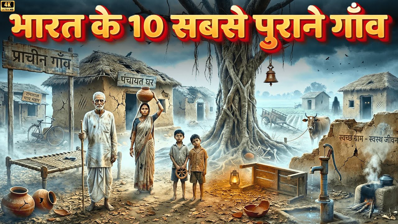 भारत के 10 सबसे पुराने गाँव | हजारों साल पुराना सच 😱