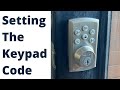 Kwikset Smartcode 888 - How To Program The Keypad