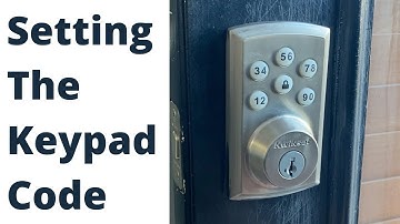 Kwikset Smartcode 888 - How To Program The Keypad