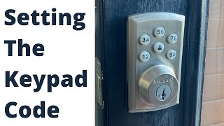 Kwikset Smartcode 888 - How To Program The Keypad