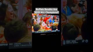 Buffalo Bandits defeat Saskatchewan Rush to win third straight NLL Championship!! #nll #bandits