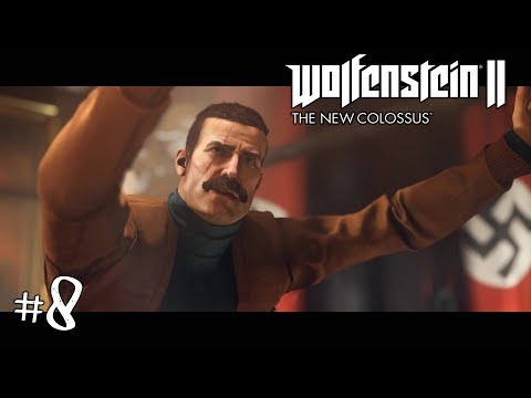 Прохождение Wolfenstein II: The New Colossus на русском #8 ► КИНОПРОБЫ!