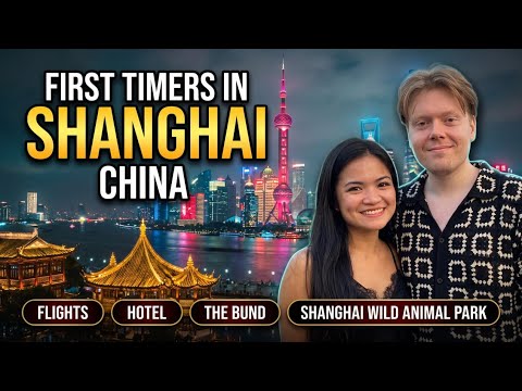 First Time in Shanghai China Vlog Thumbnail