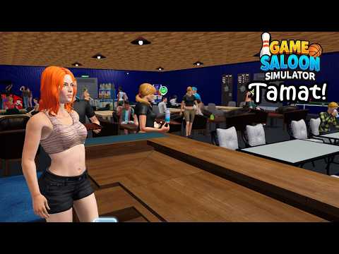 Bar Paling Lengkap Di Kota Ini Hanya Disini - Game Saloon Simulator Part 4