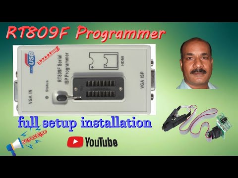RT809F Toolchain Setup Full Tutorial for TV Repair