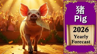 Pig – 2026 Chinese Zodiac Forecast – Year Of The Horse