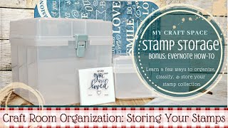 Craft Room Organization: Stamp Storage with a Bonus Evernote Tutorial screenshot 4