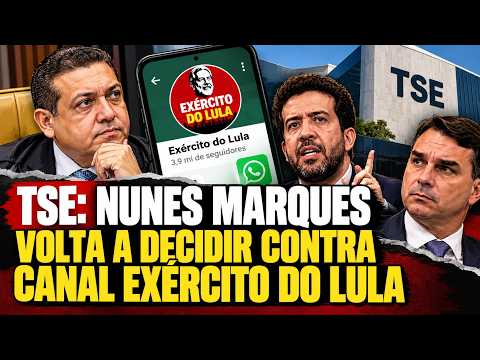TSE: Nunes Marques volta a decidir contra canal Exército do Lula após análise técnica