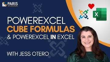 PowerExcel Cube Formulas: Bring Data to Life in Excel | PARIS Technologies