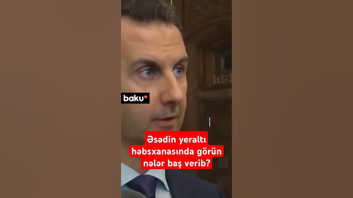 Əsədin yeraltı həbsxanasında görün nələr baş verib? | Dəhşətli görüntülər