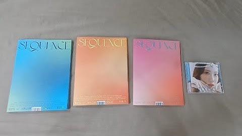 【專輯開箱】開箱宇宙少女 特別單曲專輯《Sequence》三版專輯+Luda單封